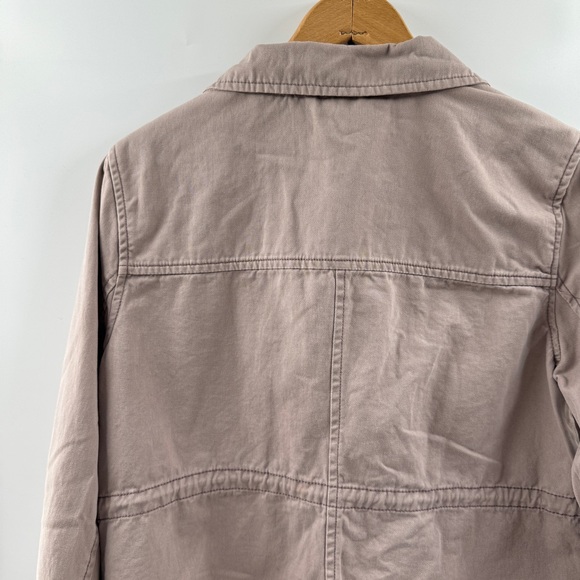 Aeropostale Mauve Utility Jacket Size Medium - Picture 4 of 7